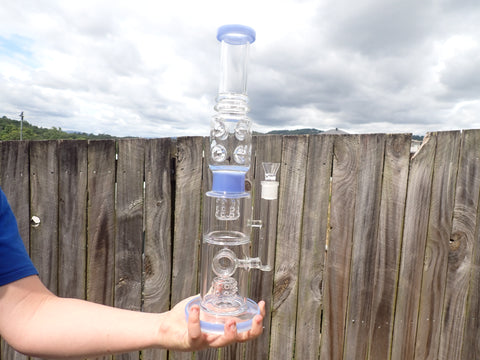 18 Inch Heavy Duty Perc Water Pipe