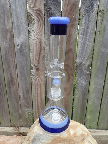 17 Inch Double Chamber Beaker Water Pipe