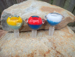 Hand Blown Glass Bowls (Pokemon Ball Style)