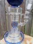 17 Inch Large Chamber Water Pipe with Percs