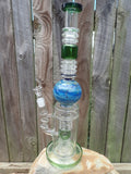 17 Inch Large Chamber Water Pipe with Percs