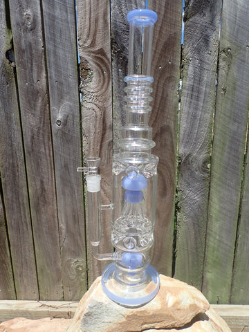 20 Inch Extra Large Multi Chamber Water Pipe with Multiple Percs