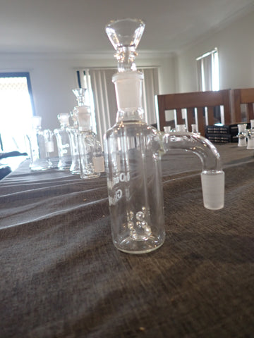 Large "Outlaw Glass"  Ash Catcher with extended neck