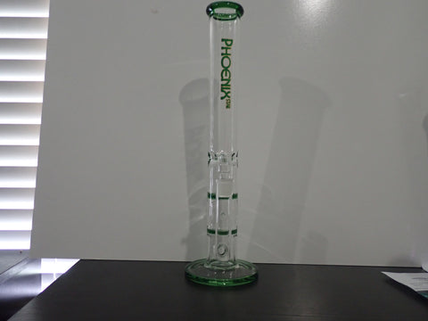 17 Inch Large Tubular Style Water Pipe / Dab Rig