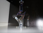 12.5 Inch Oil Spill Coloured Glass Lightning Water Pipe