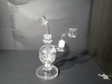 10 Inch Fab Egg inspired Dab Rig Style Water Pipe