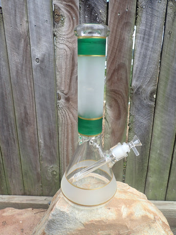 14 Inch Aussie Coloured Beaker Water Pipe