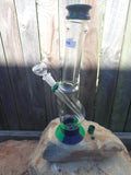 14 Inch Grippa Glass Tube Style Water Pipe