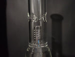 36cm Double Perc Tubular Base Water Pipe