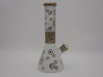 32 cm Sandblasted Beaker Water Pipe