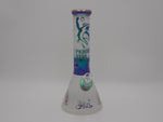 32 cm Sandblasted Beaker Water Pipe