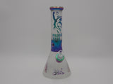 32 cm Sandblasted Beaker Water Pipe