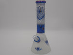 32 cm Sandblasted Beaker Water Pipe