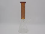 14 Inch Deep Sand Blasted Beaker Water Pipe