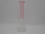 14 Inch Deep Sand Blasted Beaker Water Pipe