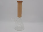 14 Inch Deep Sand Blasted Beaker Water Pipe