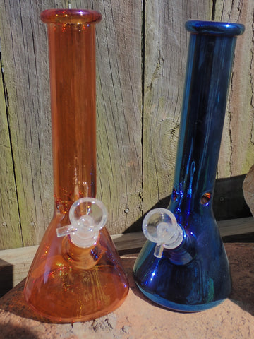 10 Inch Coloured Beaker Water Pipe