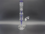 15 Inch Twin Perc Dab Rig Style Water Pipe