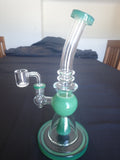 24 cm Easy Toke Showerhead Perc Water Pipe/Dab Rig