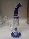 11 Inch Multi Perc Dab Rig Style Water Pipe