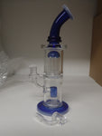 11 Inch Multi Perc Dab Rig Style Water Pipe