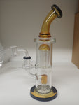 11 Inch Multi Perc Dab Rig Style Water Pipe