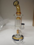 11 Inch Multi Perc Dab Rig Style Water Pipe