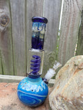 10.5 Inch Silver Fumed Classic Water Pipe