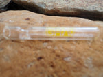 Grav Single Hitter Small Glass Chillum