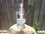 8 inch Recycler Oil Spill Effect Recycler Style Water Pipe