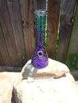 10.5 Inch Hand Finished Beaker Water Pipe